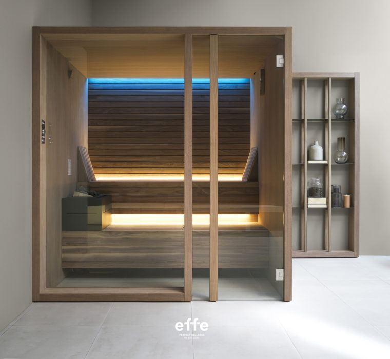 Effe: Entspannung made in Italy 1 effe by effegibi sauna dampfbad marken kollektion raum und projekt
